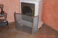Grille de protection pour cheminée